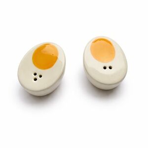 Egg Shaped Salt and Pepper Shakers